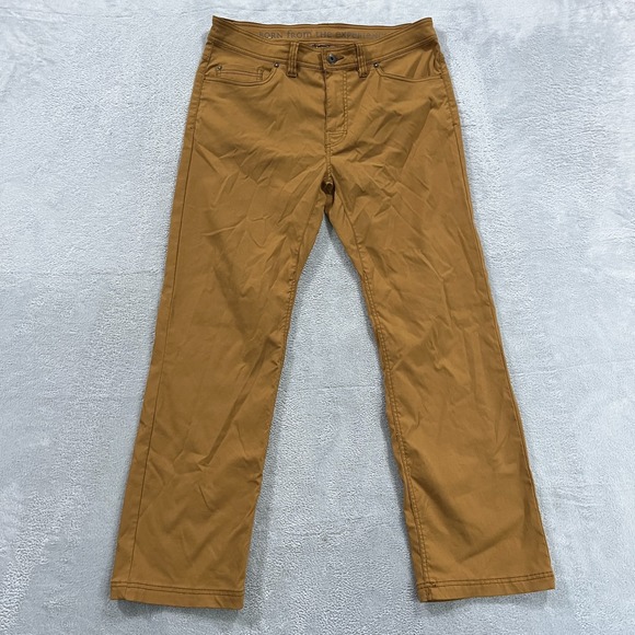 Prana Brion Pants Men 32x29 Straight Stretch Outdoor‎ Hiking Camping Trails